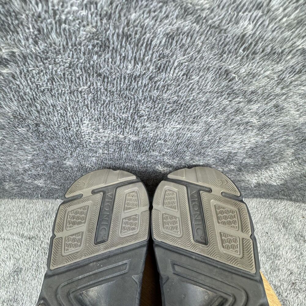 VIONIC Walk Max Walking Sneaker Mens 12 Black Gray Lace Up Orthotic Support Shoe - Picture 8 of 9